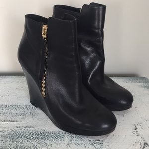 Michael Kors Leather Booties